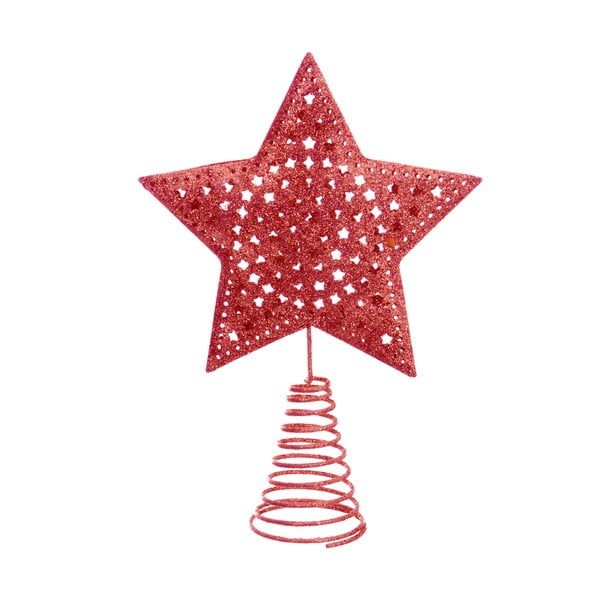 Zvijezda za božićno drvce u crvenoj boji - Casa Selección