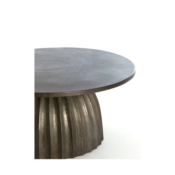 Metalni okrugao pomoćni stol ø 70 cm Veglia – Light & Living-image-2