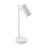 Bijela stolna lampa s metalnim sjenilom (visina 35 cm) Veneto – GTV