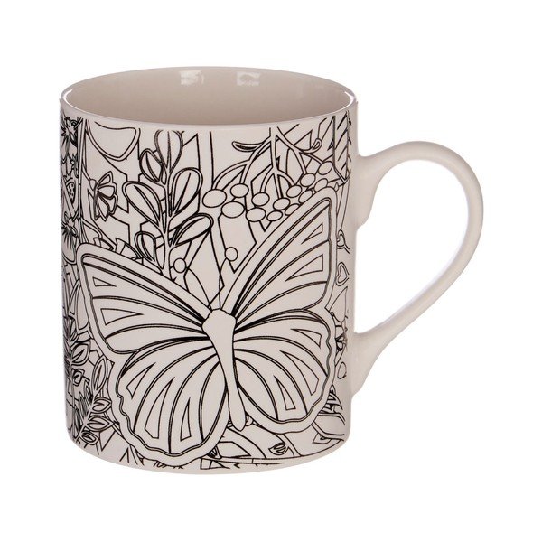 Set od 6 flomastera i šalice na koju se može pisati Premier Housewares DIY-image-1