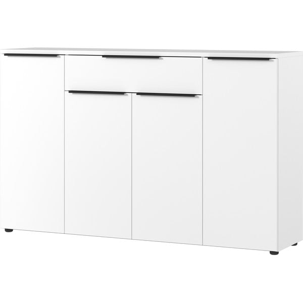 Bijela niska komoda 161x101 cm Mailand – Germania-image-2