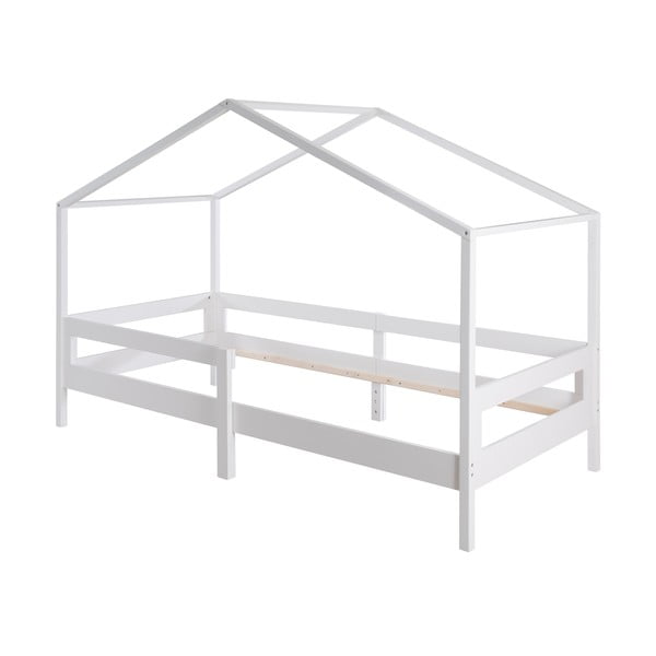 Bijeli dječji krevet u obliku kućice 90x200 cm – Roba