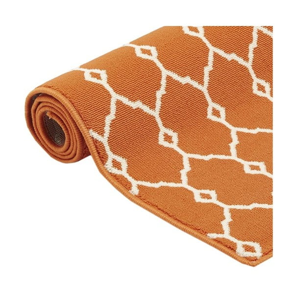 Narančasti vanjski tepih Floorita Trellis, 160 x 230 cm-image-2