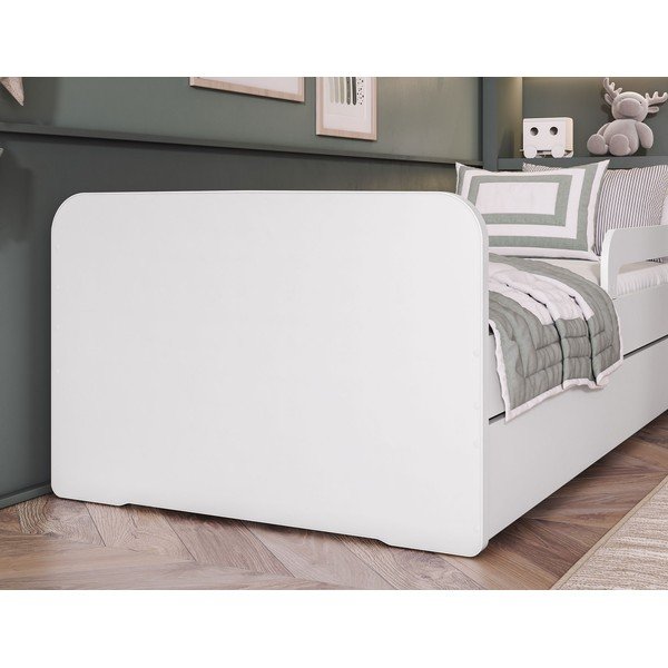 Bijeli dječji krevet s madracem/s podnicom 80x200 cm Duuli – ELTAP-image-4