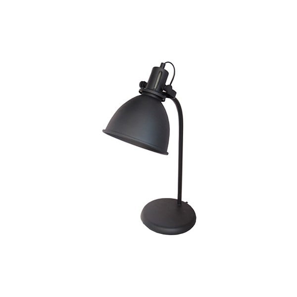 Crna metalna stolna lampa LABEL51 Spot