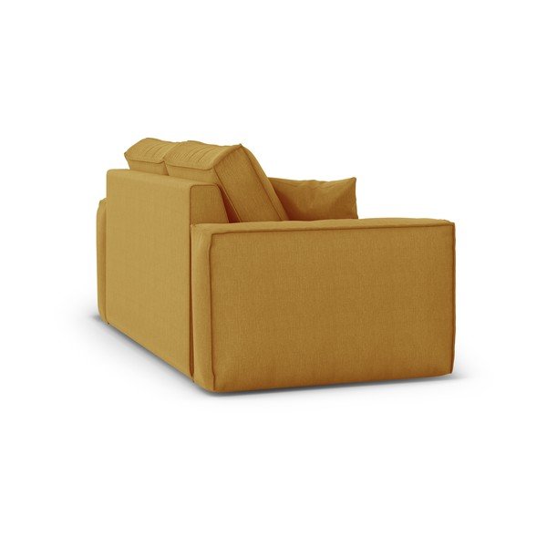 Žuta sofa Cosmopolitan Design Miami, 180 cm-image-3