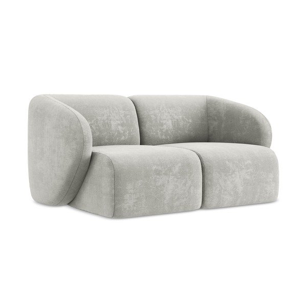 Svijetlo siva sofa od šenila 174 cm Lani – Makamii-image-1
