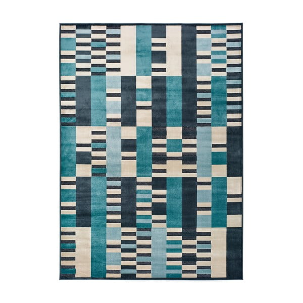 Plavi tepih Universal Farashe Stripes, 160 x 230 cm