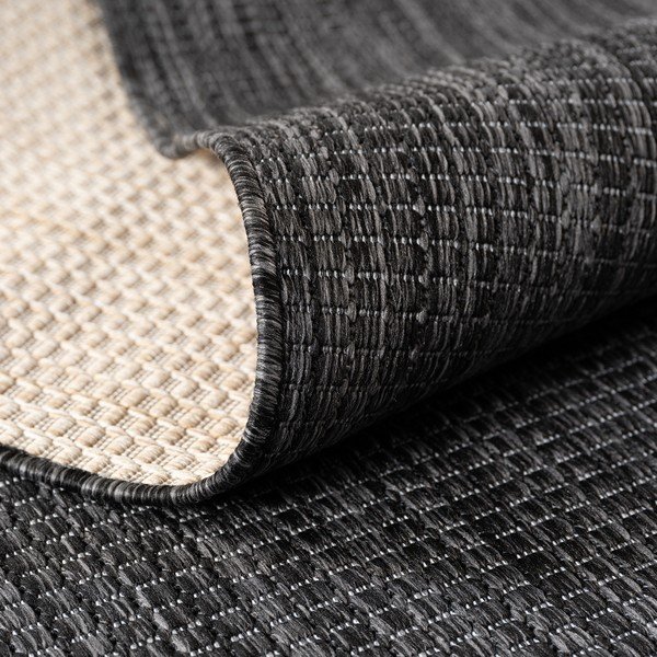 Crni okrugao unutarnji i vanjski tepih ø 120 cm Mira 1450 – Ayyildiz Carpets-image-3