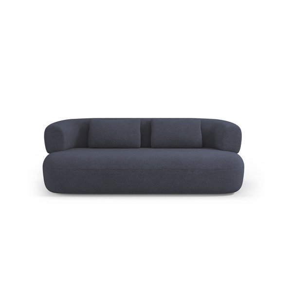 Tamno plava sofa od bouclé tkanine 178 cm Jenny – Micadoni -image-2