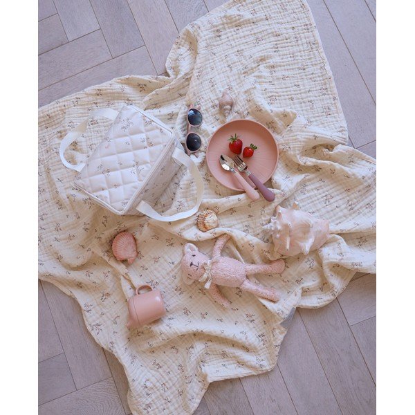 Crveni/u boji lososa silikonski dječji pribor za jelo 3 kom Rose Mix – Cam Cam Copenhagen-image-2