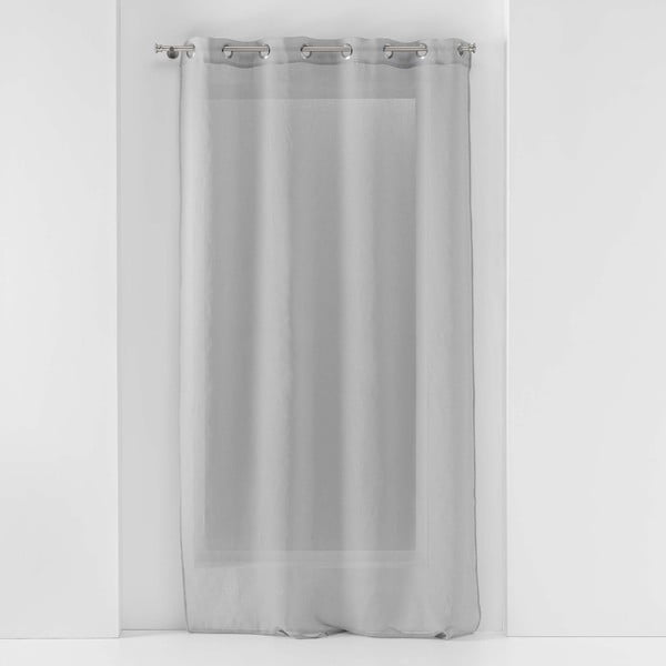 Siva prozirna zavjesa 140x240 cm Sandra – douceur d'intérieur