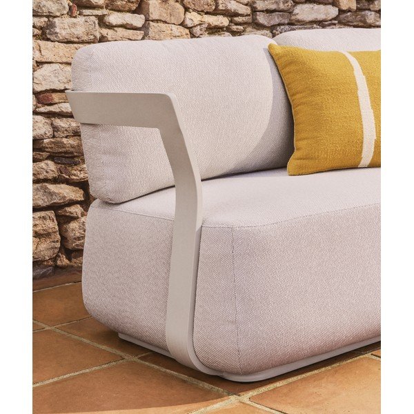 Bež podstavljena vrtna sofa Tamaris – Kave Home-image-1