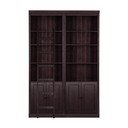 Smeđa biblioteka od masivnog bora 148x223 cm Anita – Støraa