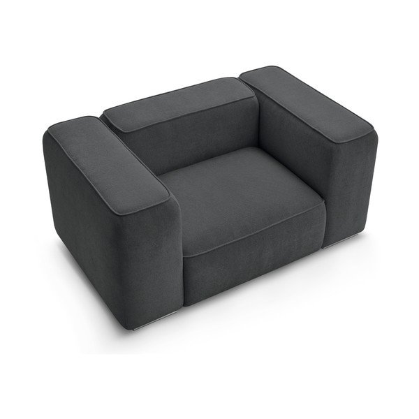 Tamno siva fotelja Zephyr – Bobochic Paris-image-4