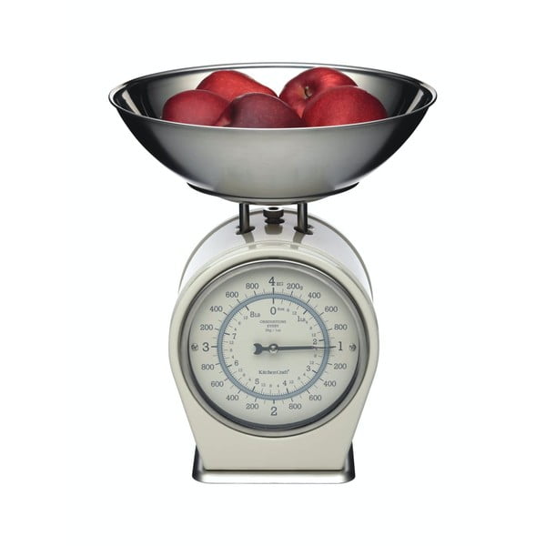 Krem kuhinjska vaga Kitchen Craft Living Nostalgia, nosivost 4 kg-image-3