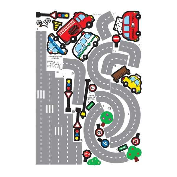 Zidne dječje naljepnice Ambiance Car-image-1