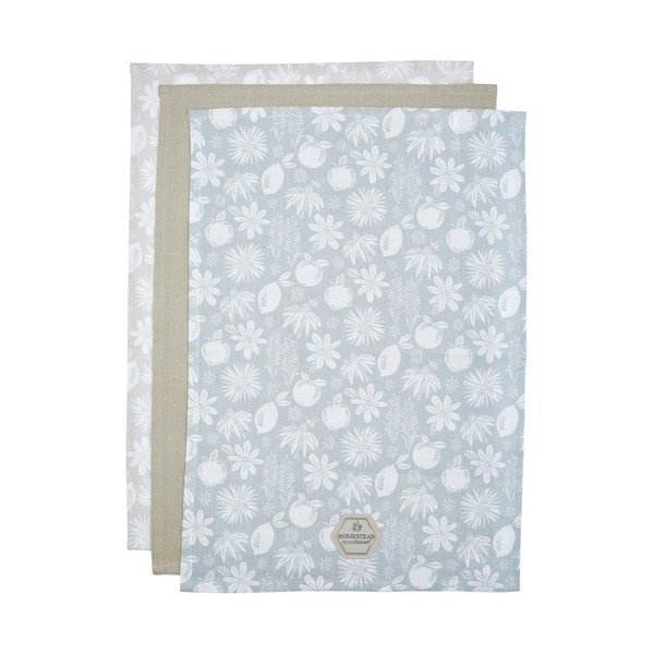 Pamučni ručnici u setu od 3 kom 45x65 cm Homestead - Cooksmart ®-image-1