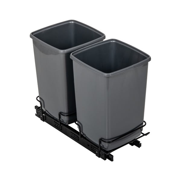 Set od 2 siva koša za smeće Addis In-Cupboard Bin, 10 l-image-4