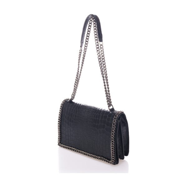 Crna kožna torbica Lisa Minardi Cosma-image-2