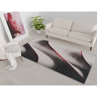 Bijelo-crni perivi tepih 80x50 cm - Vitaus