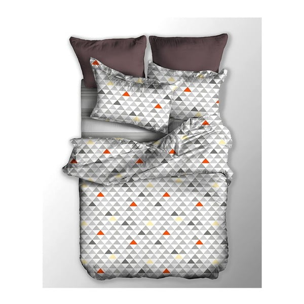 Dvostrana posteljina od mikrovlakana za krevet za jednu osobu DecoKing Basic Fizzy, 155 x 220 cm