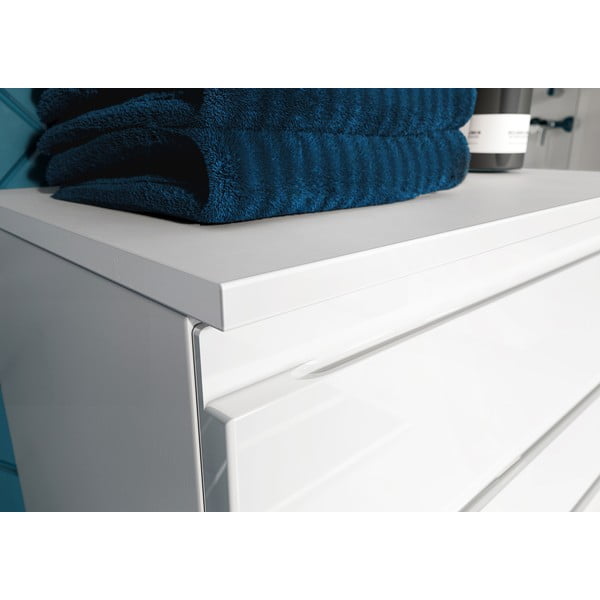 Bijeli kupaonski ormarić 60x97 cm Salinas - Germania-image-1