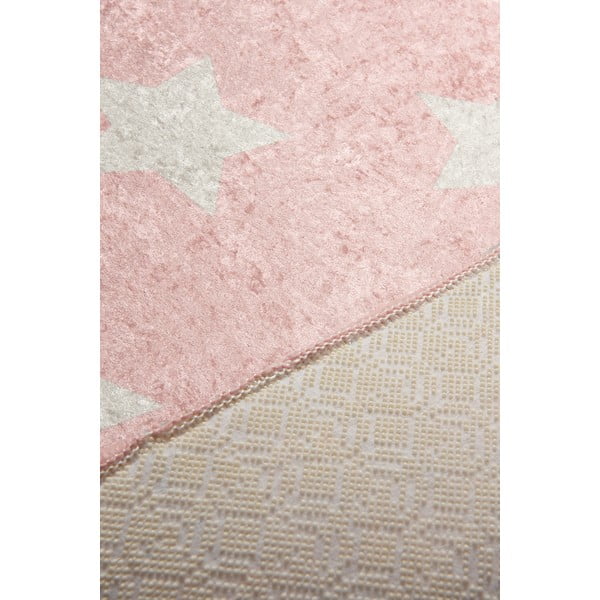 Rozi dječji protuklizni tepih Conceptum Hypnose Stars, 100 x 160 cm-image-2