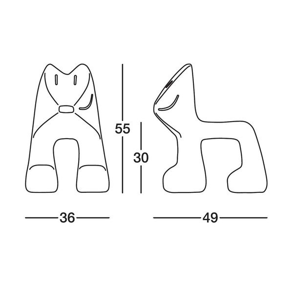 Dječja žuta stolica Magis Julian-image-4