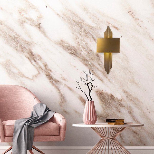 Zidna lampa u zlatnoj boji – Opviq lights-image-1