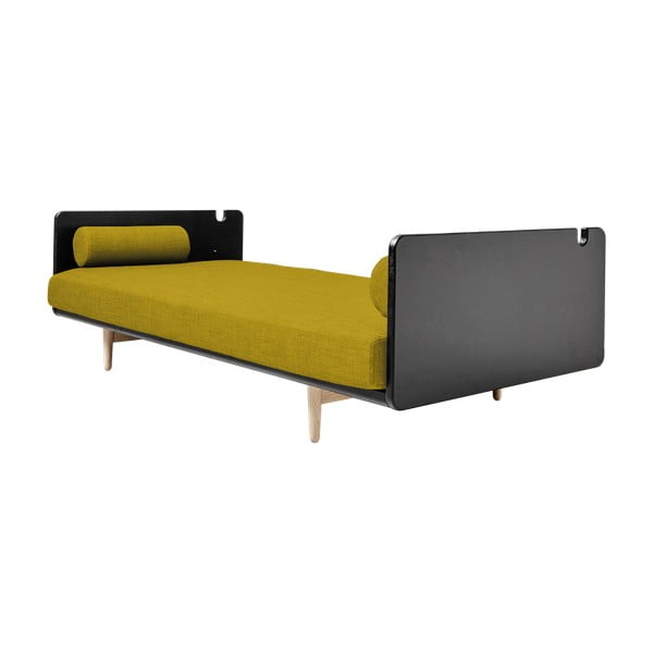 Karup Deva Black / Raw Oak / Amarillo varijabilna sofa-image-3