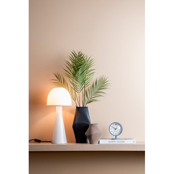 Tamno plava vaza od polyresina (visina 30 cm) Twisted Rib – PT LIVING-image-1