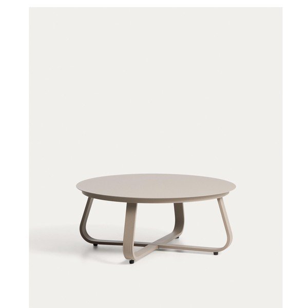 Metalni okrugao vrtni stolić za kavu ø 80 cm Tamaris – Kave Home