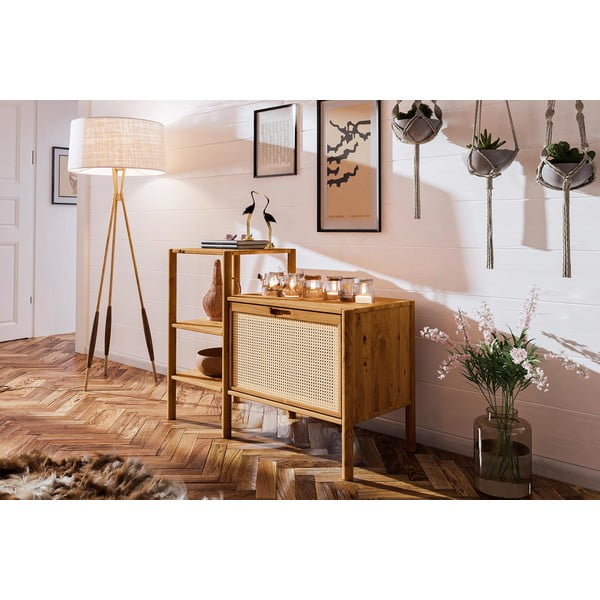 Polica za knjige od hrastovine 115x86 cm Pola - The Beds-image-3