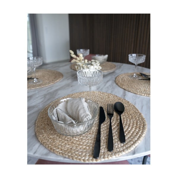 Podmetač 4 kom od jute ø 38 cm Bombay – House Nordic-image-3