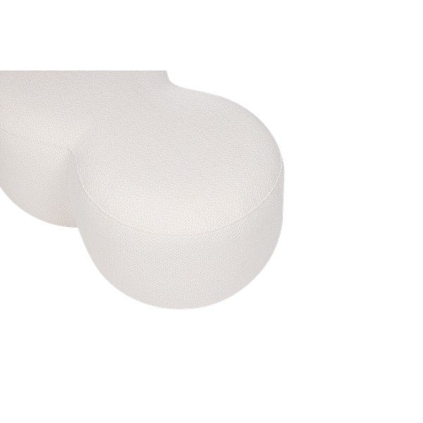 Bež tabure od bouclé tkanine Umbo – noo.ma-image-3