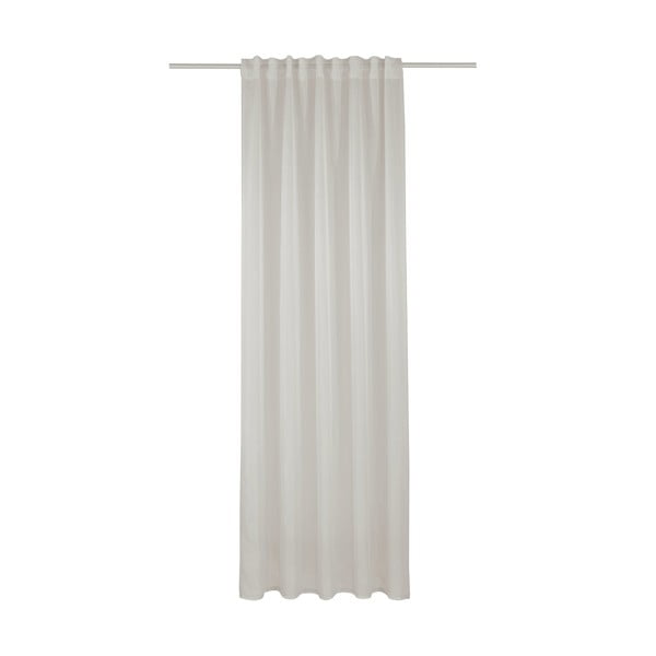 Prozirna zavjesa od voila u prirodnoj boji 135x245 cm Uni – Sehlbach