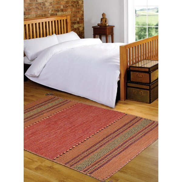 Narančasti pamučni tepih Webtappeti Antique Kilim 60 x 200 cm-image-1