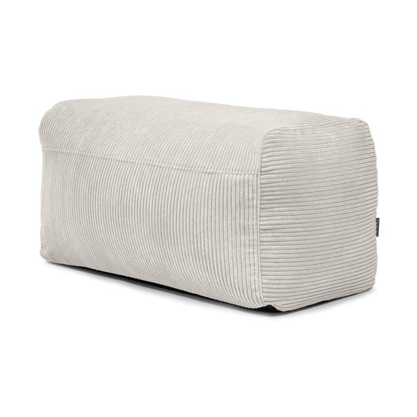 Krem vreća za sjedenje od samta Plus 100 Lounge – SLOWDOWN