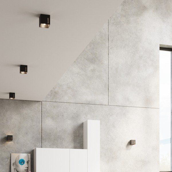 Crna zidna lampa Pax – Sollux-image-4