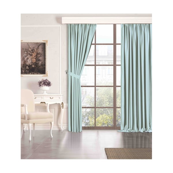 Zelena zavjesa za zamračivanje 260x100 cm - Mila Home-image-2