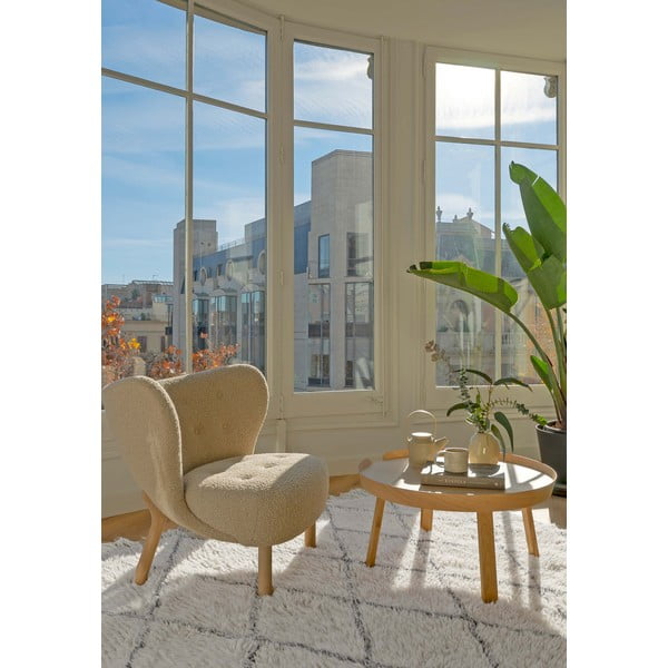 Krem periv/ručno rađen vunen tepih 140x200 cm Berber Soul – Lorena Canals-image-3