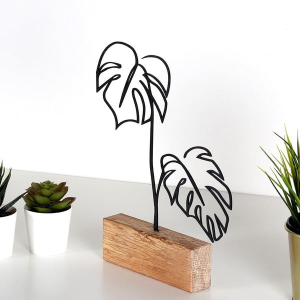 Metalni kipić Leaves - Mioli Decor-image-2