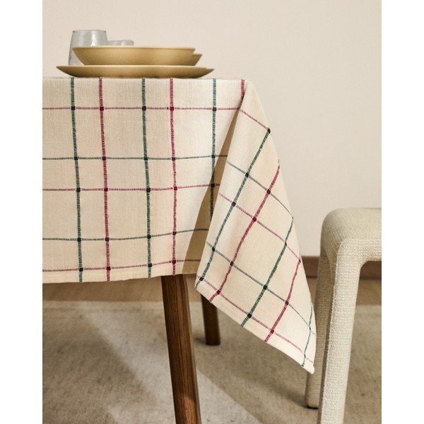 Ručno izrađeni stolnjak od jacquarda 150x250 cm Aldelie – Kave Home-image-1