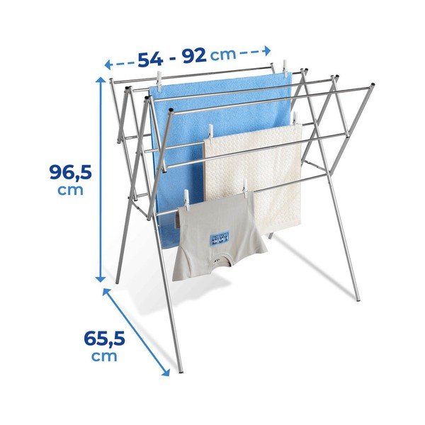 Sušilica za rublje u sjajno srebrnoj boji 8 m – Wenko-image-3