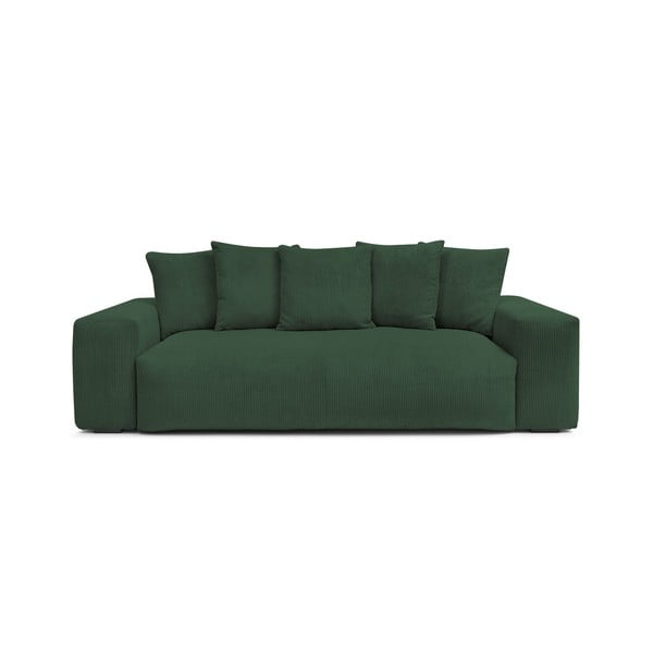 Zelena sofa od samta 280 cm Voltaire – Bobochic Paris