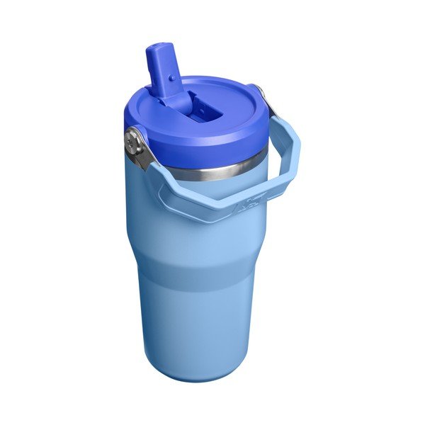 Plava termosica od nehrđajućeg čelika 600 ml IceFlow™ Flip Straw 2.0 Tumbler Blue Sky – Stanley-image-1