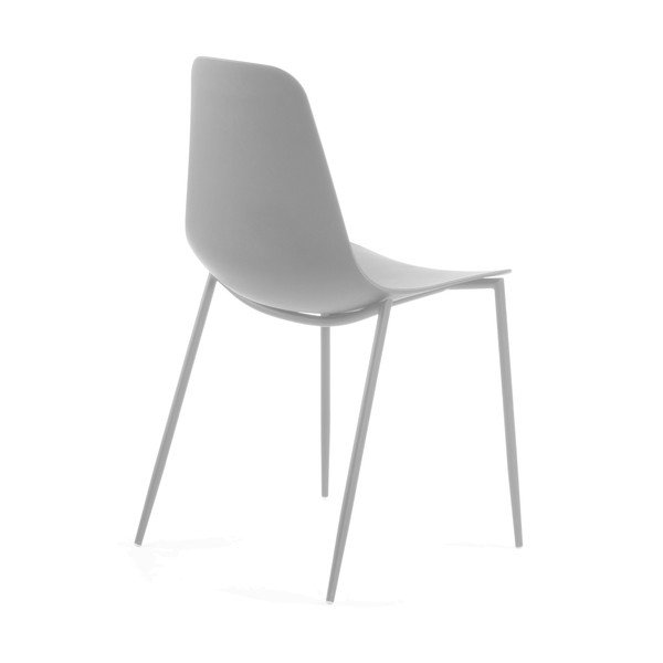 Set od 4 sive blagovaonske stolice La Forma Wass-image-3