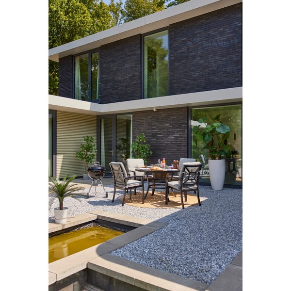 Okrugao vrtni stol aluminijski ø 120 cm Rosario – Hartman-image-1