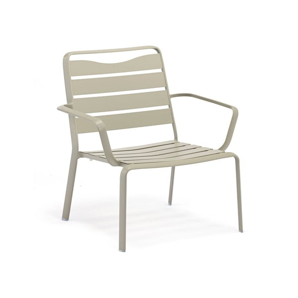 Siva metalna vrtna fotelja Spring – Ezeis